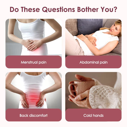 AURAWAVE Menstrual Heating Pad | Effective Pain Relief & Comfort